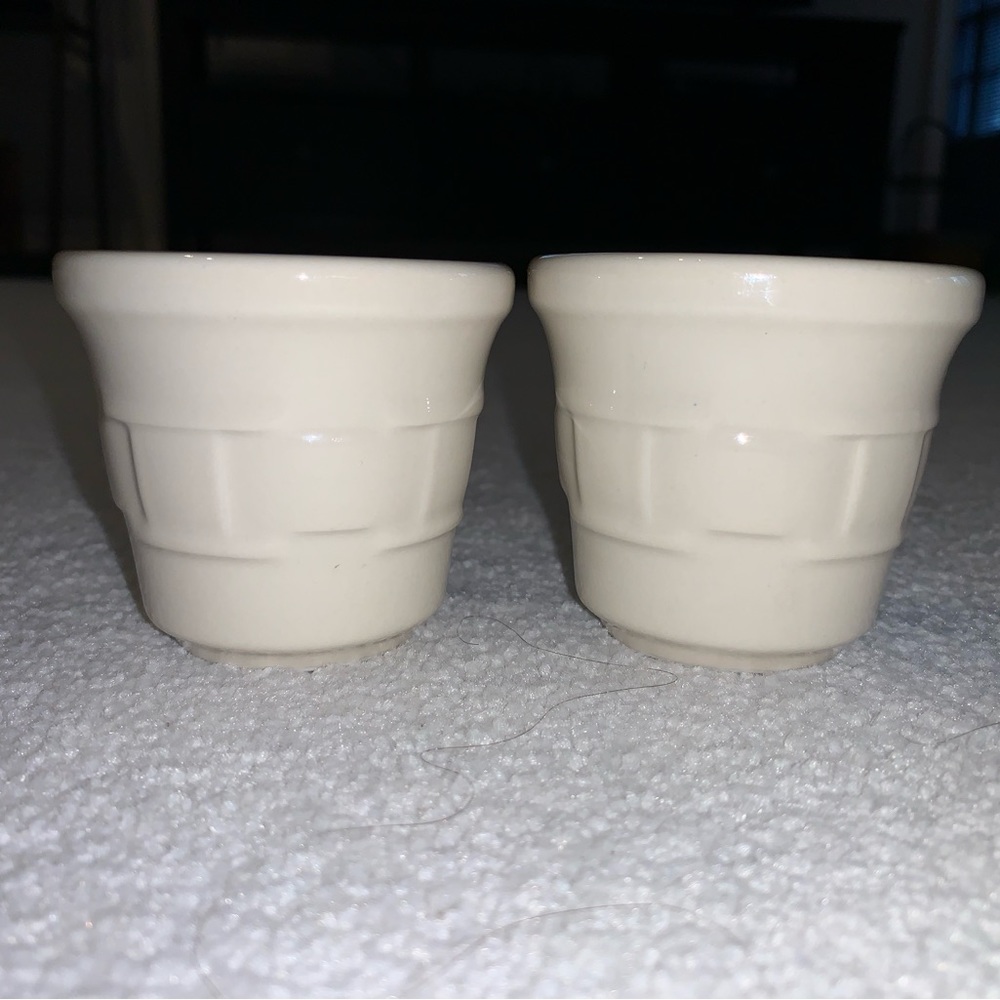 Longaberger Woven Traditions Pottery votives